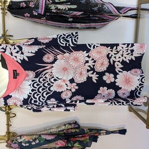 Connected A-line, cold shoulder dress